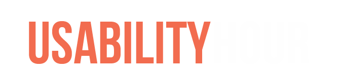 Craig Morrison's Usability Hour